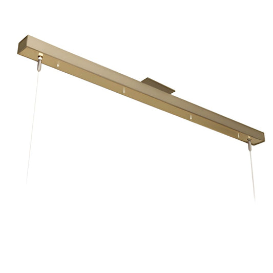 Hubbardton Forge Ingot 1" Wide Suspension Linear Pendant