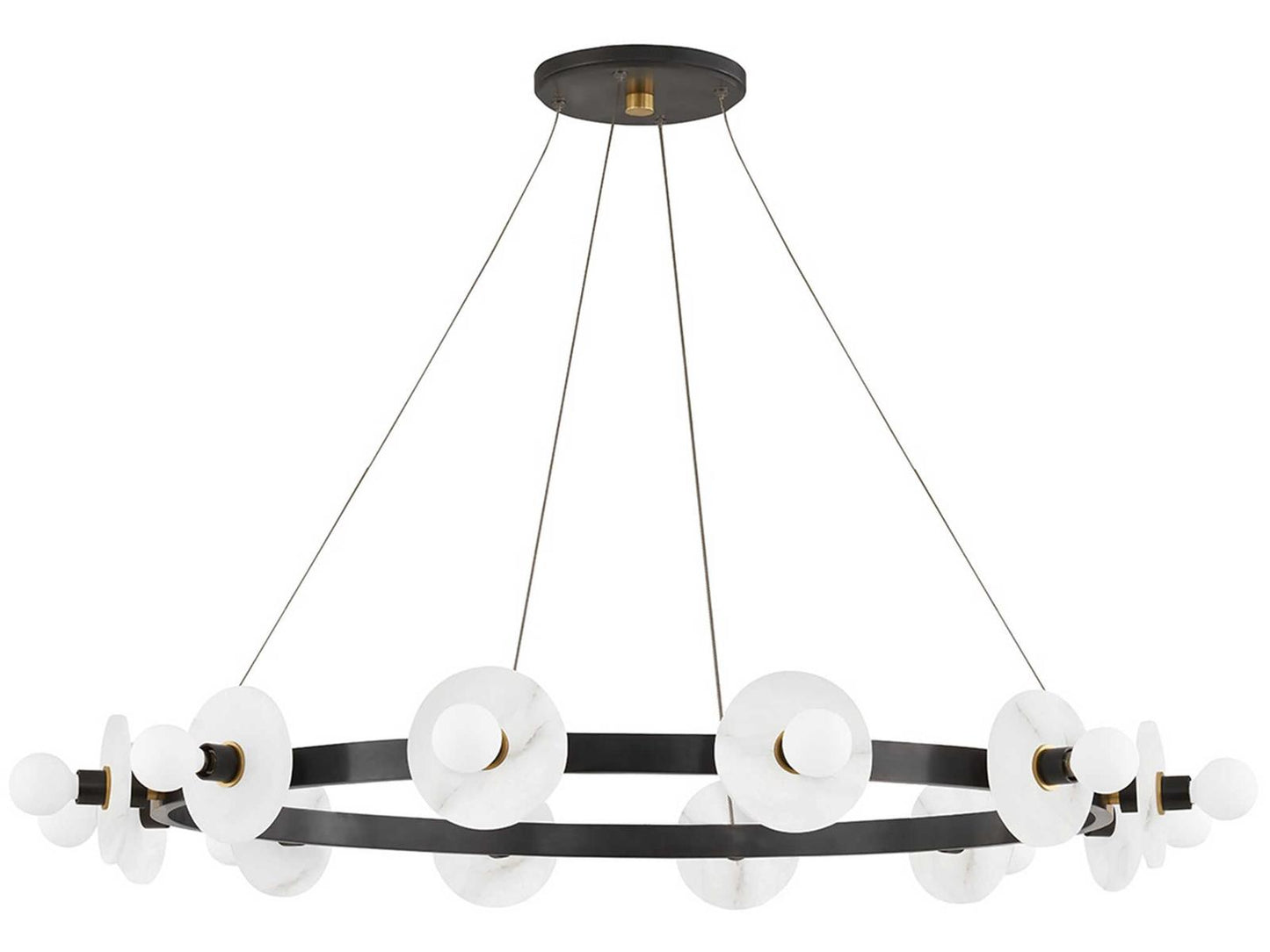 Hudson Valley Austen 12-Light Aged Old Bronze Contemporary Chandelier