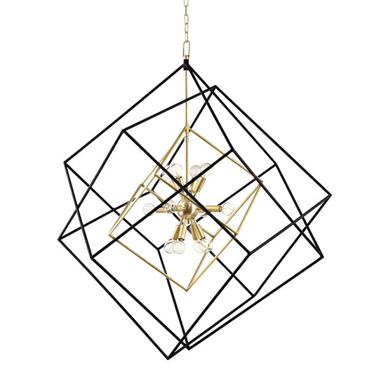 Hudson Valley Lighting Roundout 12 Light 34" Wide Abstract Chandelier
