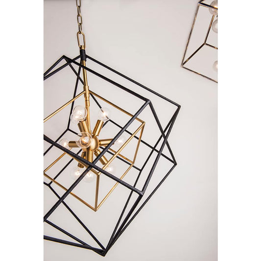 Hudson Valley Lighting Roundout 12 Light 34" Wide Abstract Chandelier