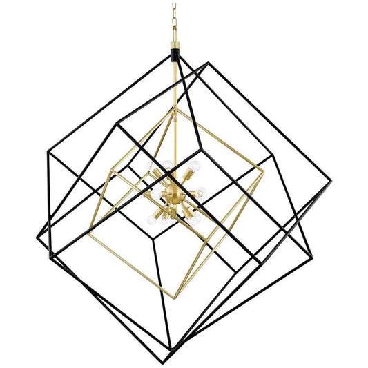 Hudson Valley Lighting Roundout 15 Light 42" Wide Abstract Chandelier