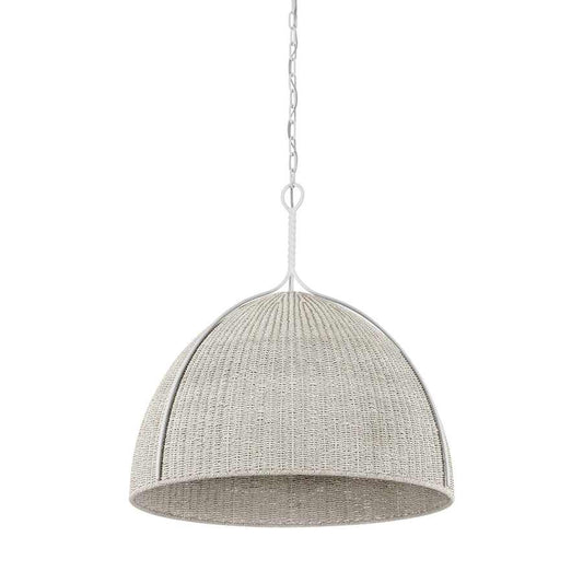 Hudson Valley Lighting Woodlawn 29" Wide Pendant with Rope Shade