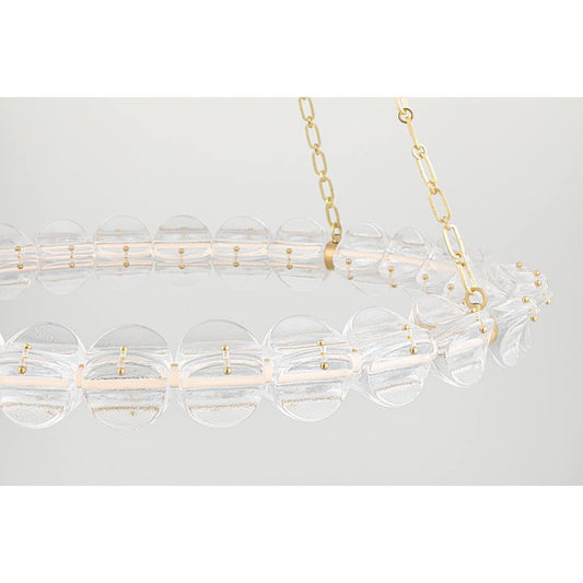 Hudson Valley Lighting Lindley 38" Wide LED Ring Chandelier