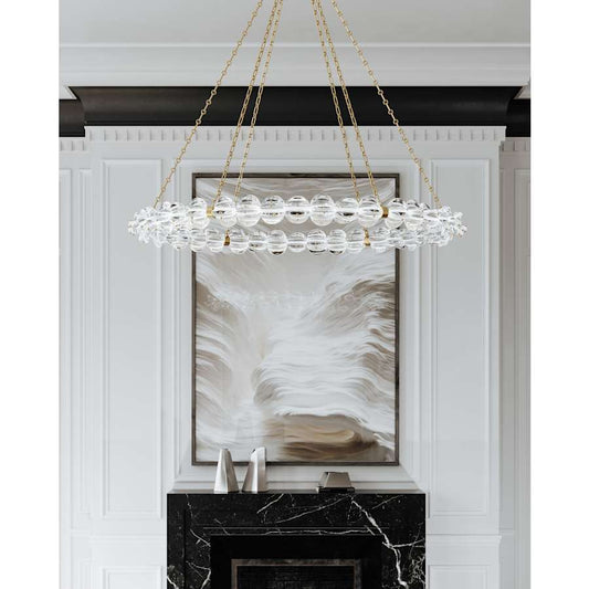 Hudson Valley Lighting Lindley 55" Wide LED Ring Chandelier