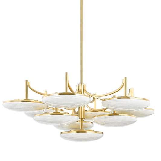 Hudson Valley Lighting Bregman 10 Light 31" Wide Flush Mount Ceiling Fixture