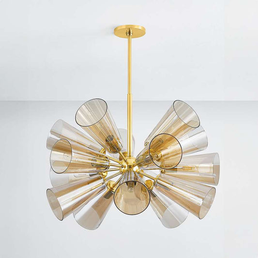 Hudson Valley Lighting Hartwood 15 Light 32" Wide Sputnik Chandelier