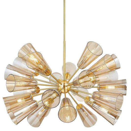 Hudson Valley Lighting Hartwood 25 Light 45" Wide Sputnik Chandelier