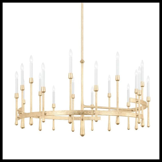 Hudson Valley Lighting Hathaway 18 Light 52" Wide Taper Candle Style Chandelier