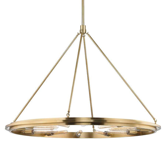 Hudson Valley Lighting Chambers 12 Light 45" Wide Ring Chandelier