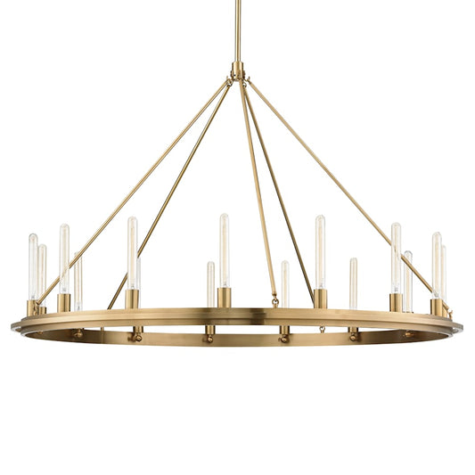 Hudson Valley Lighting Chambers 15 Light 58" Wide Ring Chandelier