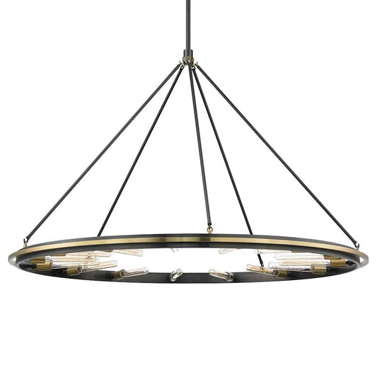 Hudson Valley Lighting Chambers 15 Light 58" Wide Ring Chandelier