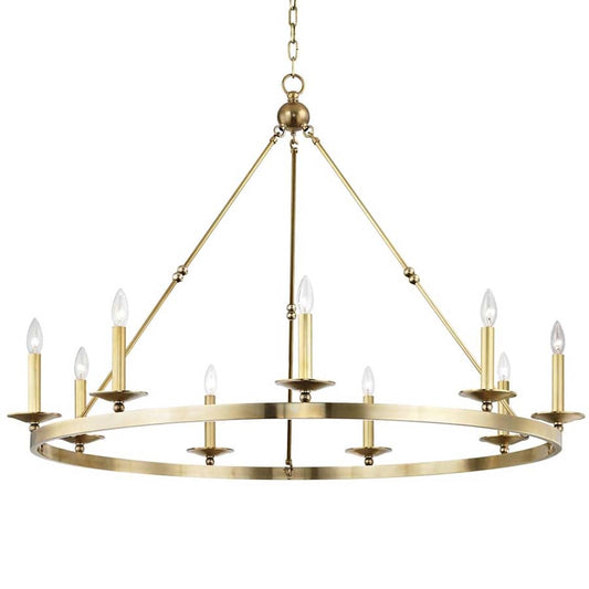 Hudson Valley Lighting Allendale 9 Light 47" Wide Taper Candle Chandelier