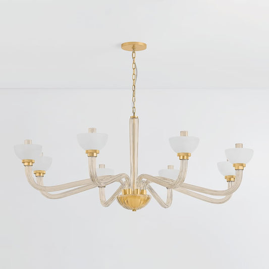 Hudson Valley Lighting St. lawrence 8 Light 62" Wide Chandelier
