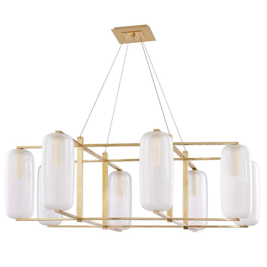 Hudson Valley Lighting Pebble 8 Light 48" Wide Chandelier