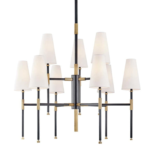 Hudson Valley Lighting Bowery 9 Light 34" Wide Chandelier