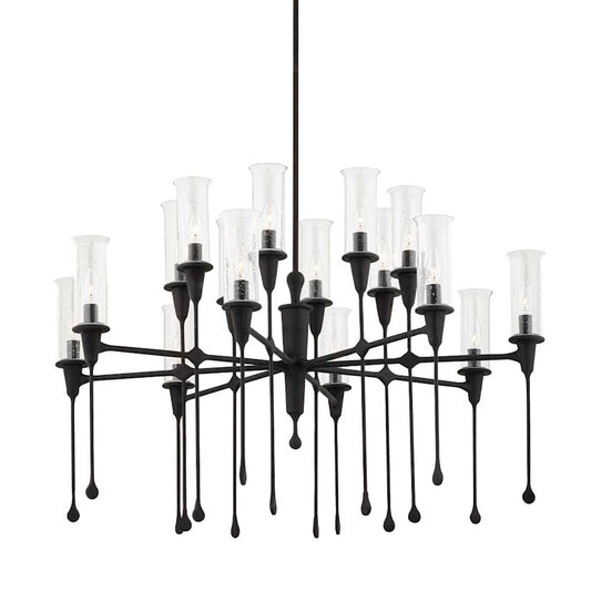 Hudson Valley Lighting Chisel 16 Light 41" Wide Taper Candle Chandelier