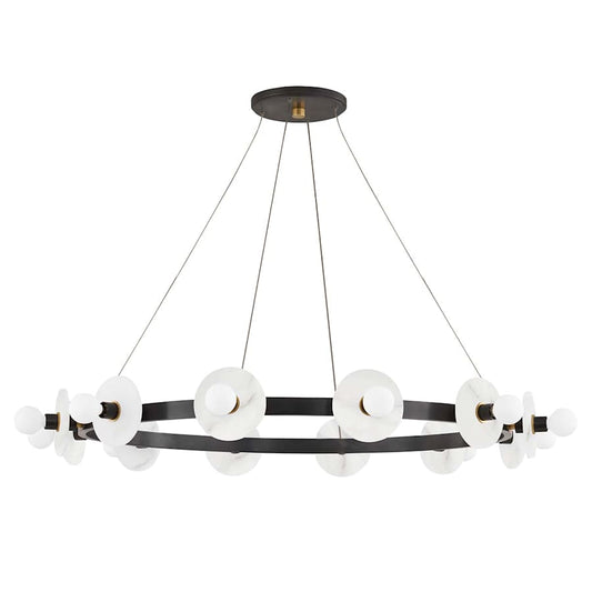 Hudson Valley Lighting Austen 12 Light 40" Wide Ring Chandelier