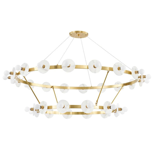 Hudson Valley Lighting Austen 30 Light 58" Wide LED Ring Chandelier