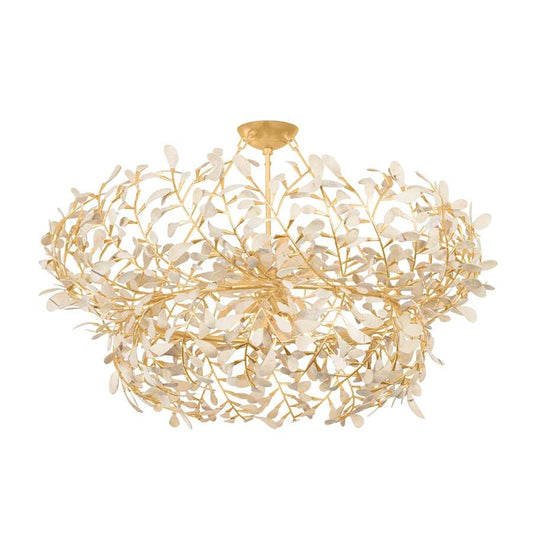 Hudson Valley Lighting Maybrook 8 Light 40" Wide Abstract Waterfall Chandelier