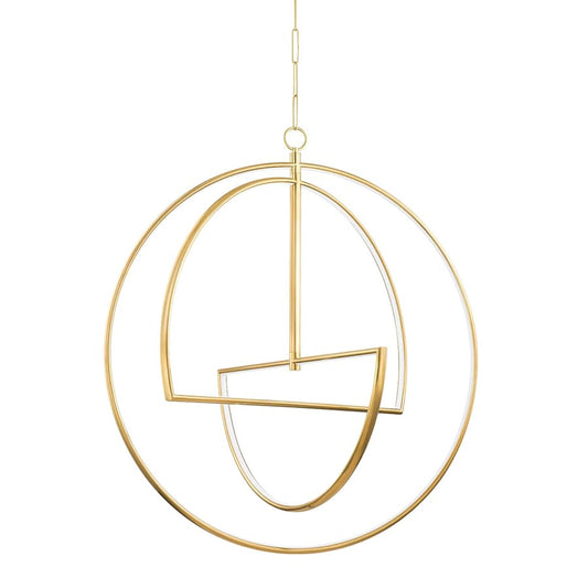 Hudson Valley Lighting Welland 40" Wide Abstract Chandelier