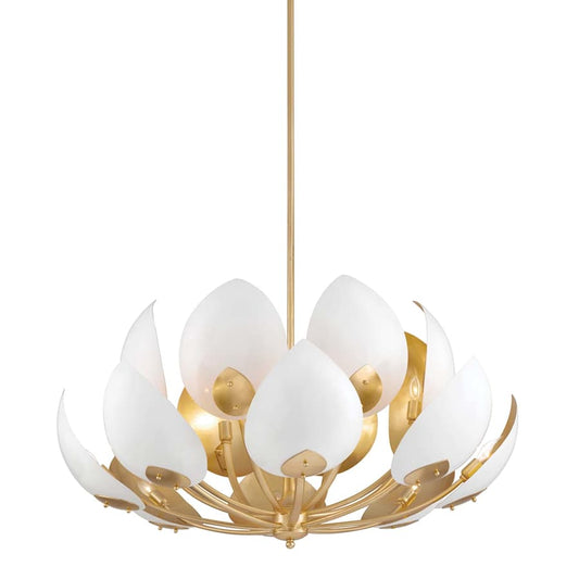 Hudson Valley Lighting Lotus 16 Light 41" Wide Abstract Chandelier