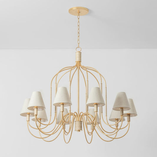 Hudson Valley Lighting Warrensburg 10 Light 44" Wide Chandelier