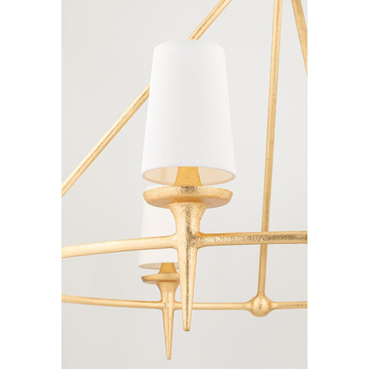 Hudson Valley Lighting Torch 8 Light 48" Wide Ring Chandelier