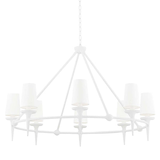 Hudson Valley Lighting Torch 8 Light 48" Wide Ring Chandelier