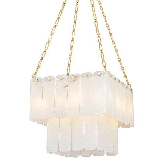 Hudson Valley Lighting Moissanite 17 Light 20" Wide Waterfall Chandelier