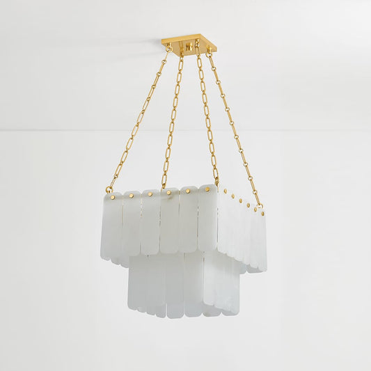 Hudson Valley Lighting Moissanite 17 Light 20" Wide Waterfall Chandelier
