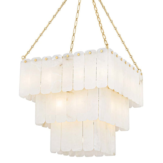 Hudson Valley Lighting Moissanite 33 Light 26" Wide Waterfall Chandelier