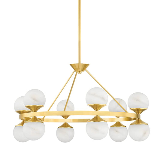 Hudson Valley Lighting Grafton 12 Light 34" Wide LED Chandelier