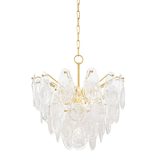 Hudson Valley Lighting Darcia 7 Light 24" Wide Waterfall Chandelier
