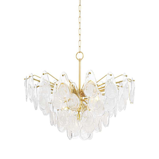 Hudson Valley Lighting Darcia 15 Light 36" Wide Waterfall Chandelier