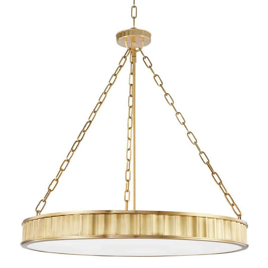 Hudson Valley Lighting Middlebury 8 Light 30" Wide LED Drum Chandelier
