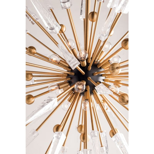 Hudson Valley Lighting Sparta 12 Light 32" Wide Sputnik Chandelier