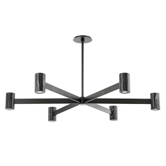 Hudson Valley Lighting Predock 6 Light 45" Wide LED Sputnik Chandelier