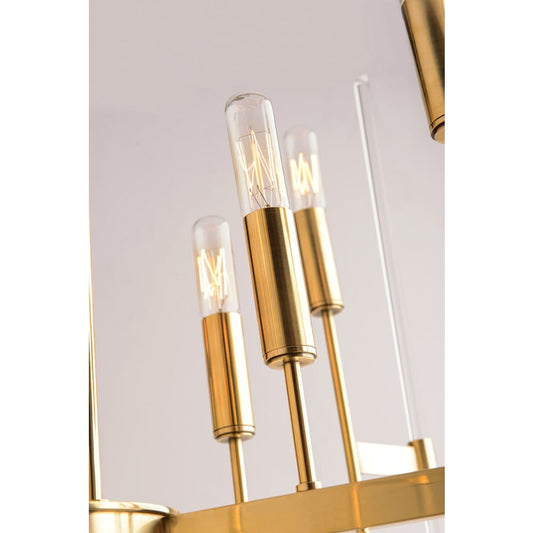 Hudson Valley Lighting Bari 16 Light 30" Wide Taper Candle Chandelier