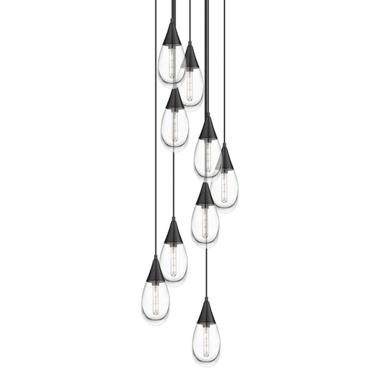 Innovations Lighting Malone 9 Light 21" Wide Multi Light Pendant