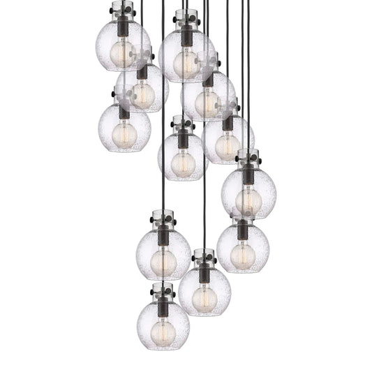 Innovations Lighting Newton Sphere 12 Light 28" Wide Multi Light Pendant