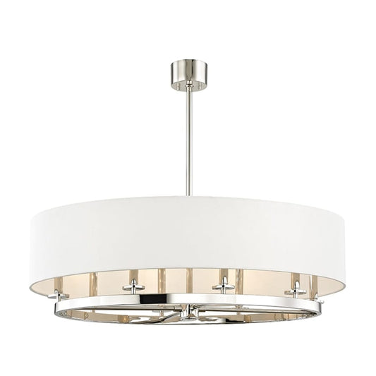 James Allan Butte 8 Light 39" Wide Taper Candle Drum Chandelier