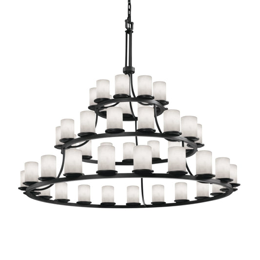 Justice Design Group Clouds 60" Wide Ring Chandelier