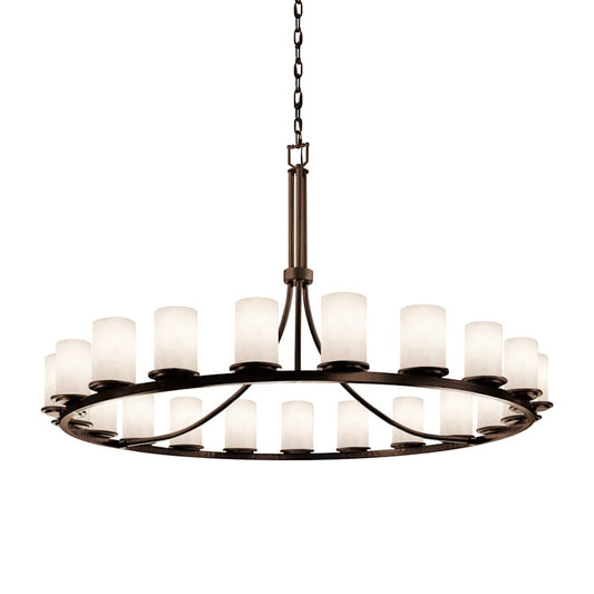 Justice Design Group Clouds 60" Wide Ring Chandelier
