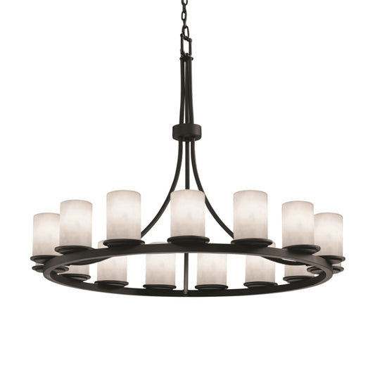 Justice Design Group Clouds 60" Wide Ring Chandelier