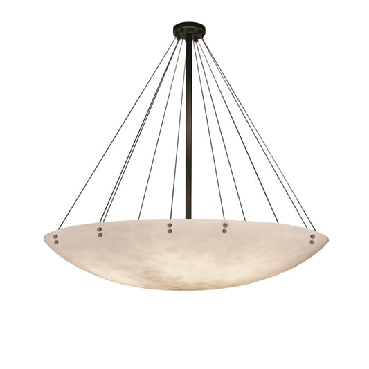 Justice Design Group Clouds 16 Light 72" Wide Pendant