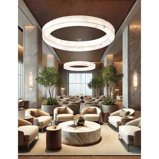 Justice Design Group Medley 52" Wide Ring Chandelier