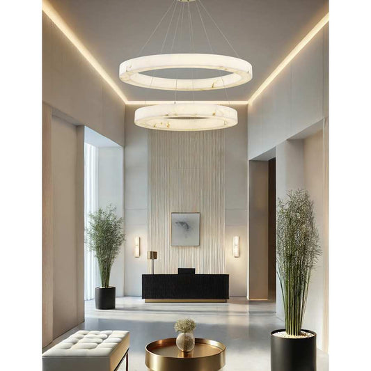 Justice Design Group Medley 42" Wide Ring Chandelier