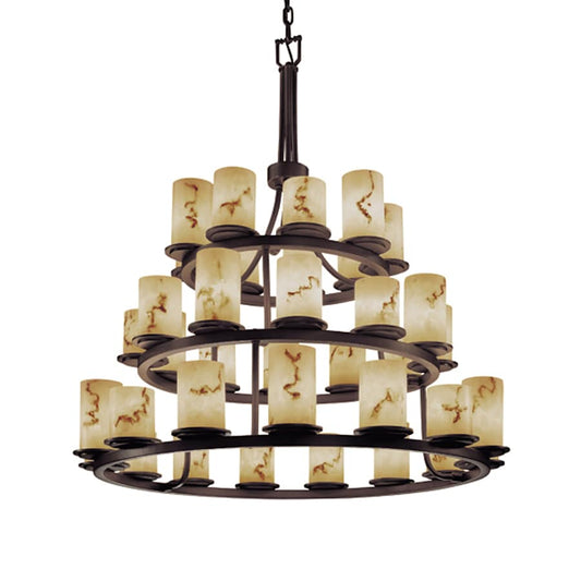Justice Design Group LumenAria 42" Wide Ring Chandelier