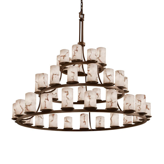 Justice Design Group LumenAria 60" Wide Ring Chandelier