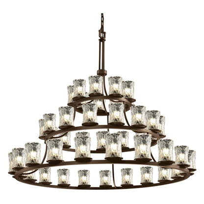 Justice Design Group Veneto Luce 60" Wide Ring Chandelier